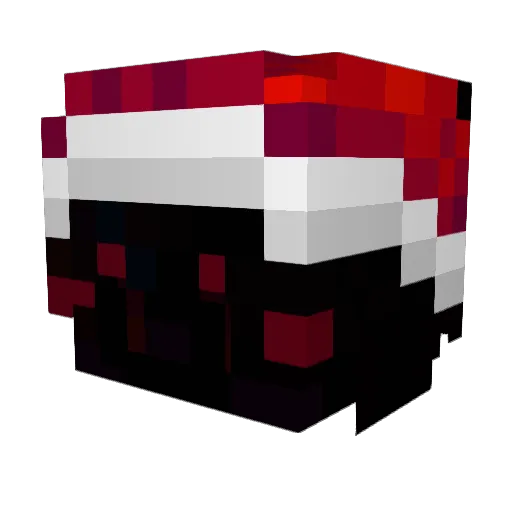 zivolo Minecraft avatar head, 3D render