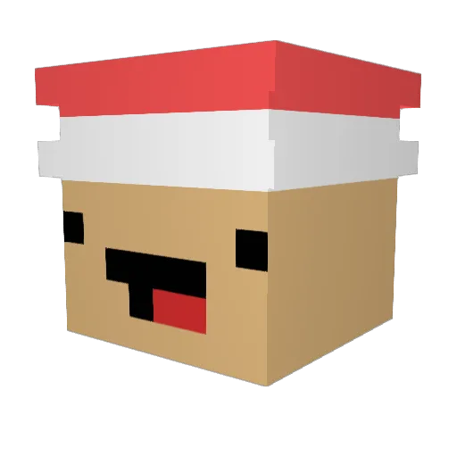 zjazztxk Minecraft avatar head, 3D render