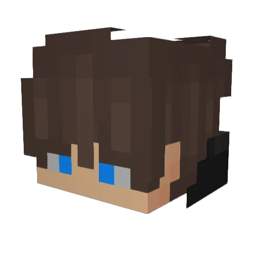 zjc2625 Minecraft avatar head, 3D render