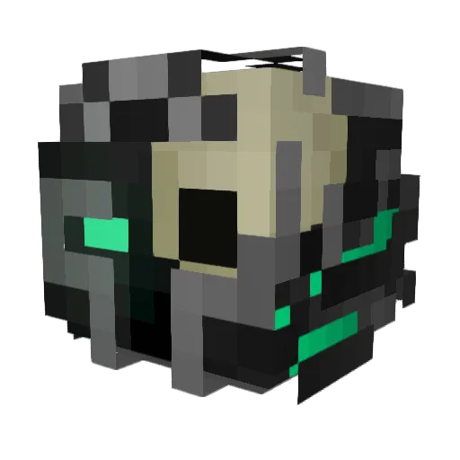 zjh1205 Minecraft avatar head, 3D render