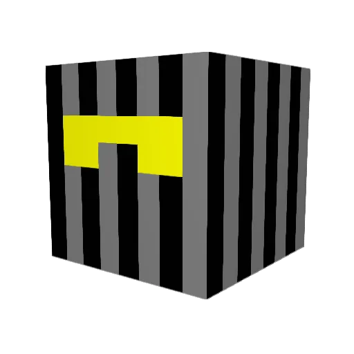 zjman1005 Minecraft avatar head, 3D render