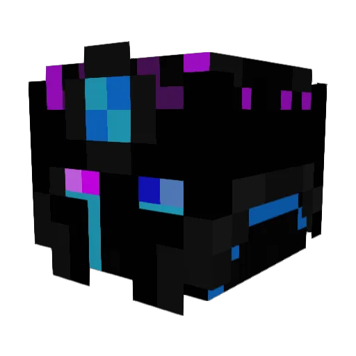 zk72 Minecraft avatar head, 3D render