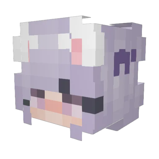 zkrouth33 Minecraft avatar head, 3D render