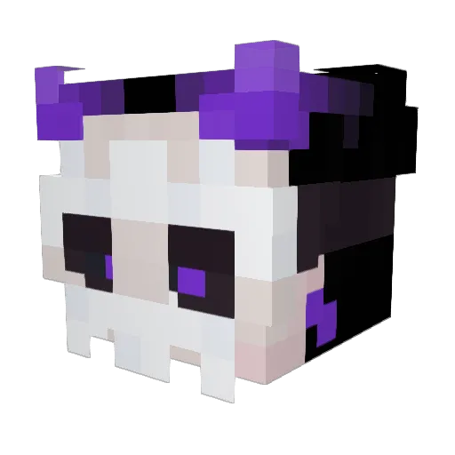 zlMemphis Minecraft avatar head, 3D render