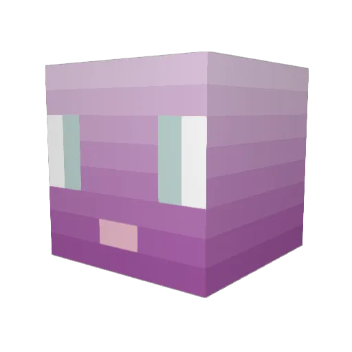 zlegitMarvin Minecraft avatar head, 3D render
