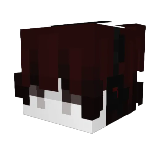 zlf88 Minecraft avatar head, 3D render