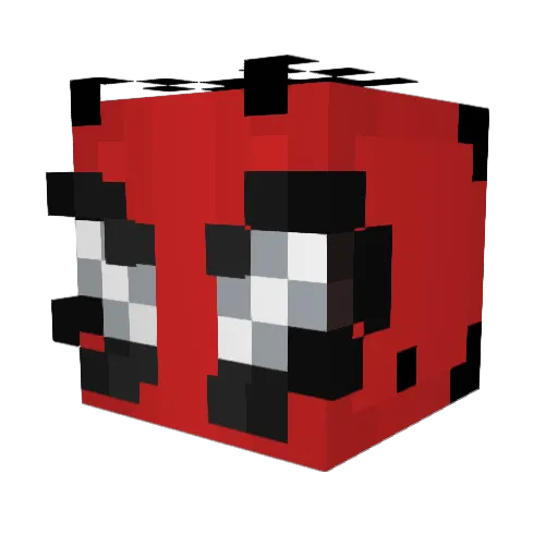 zloc_ Minecraft avatar head, 3D render