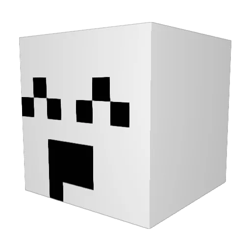 zlzon_minjun Minecraft avatar head, 3D render