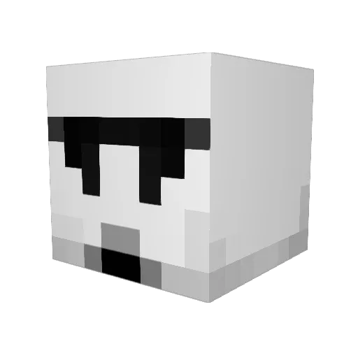 zmaan182 Minecraft avatar head, 3D render