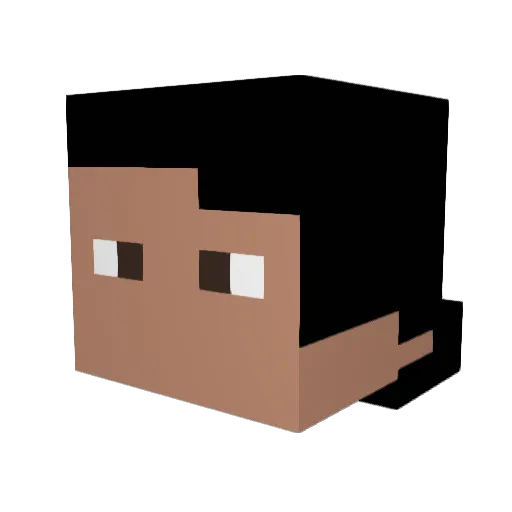 zmansoccer Minecraft avatar head, 3D render