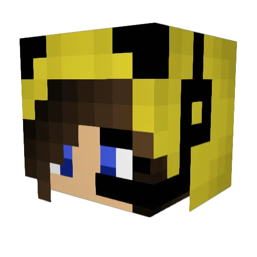 zmaster119 Minecraft avatar head, 3D render