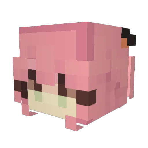 zmasterpeanut Minecraft avatar head, 3D render