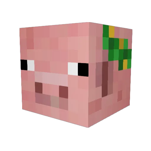 zmnake17 Minecraft avatar head, 3D render