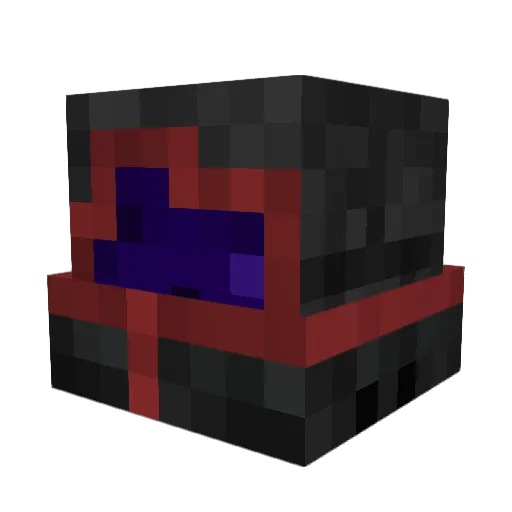 zmzmzm Minecraft avatar head, 3D render