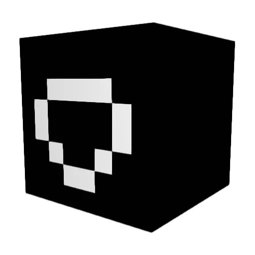 zn2q Minecraft avatar head, 3D render