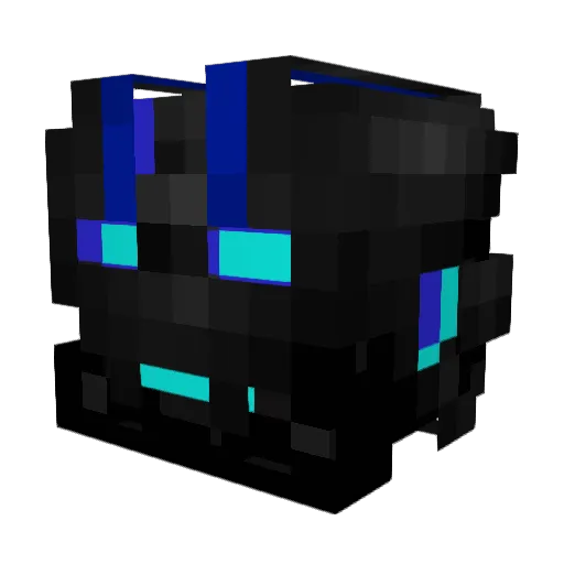 znaniesila Minecraft avatar head, 3D render