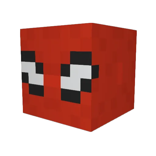 zo3311 Minecraft avatar head, 3D render