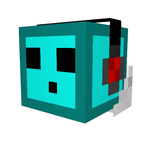 zocker2703 Minecraft avatar head, 3D render