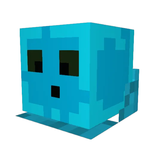 zockerstube Minecraft avatar head, 3D render