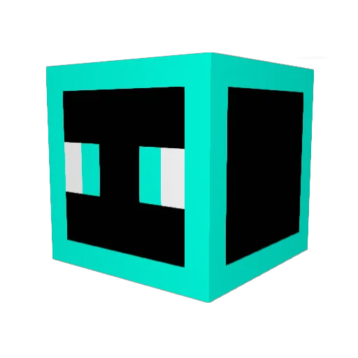 zockerwilly Minecraft avatar head, 3D render