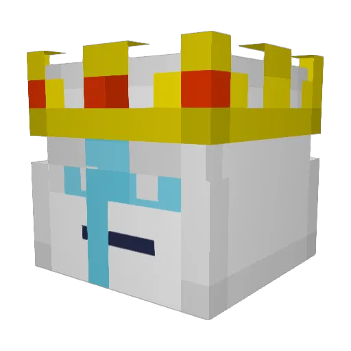zoebelle452 Minecraft avatar head, 3D render