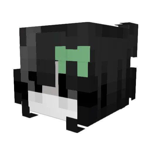 zoexd420 Minecraft avatar head, 3D render