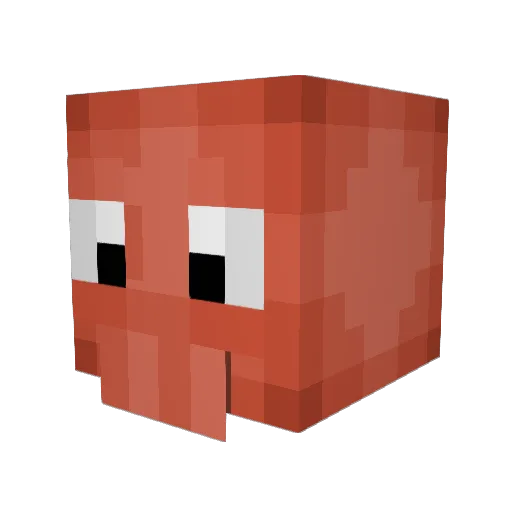 zoidberg_gg Minecraft avatar head, 3D render
