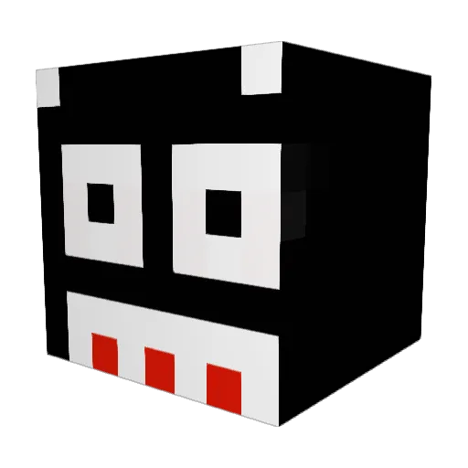 zojjad Minecraft avatar head, 3D render
