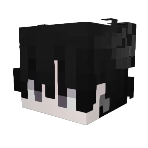 zokyox Minecraft avatar head, 3D render