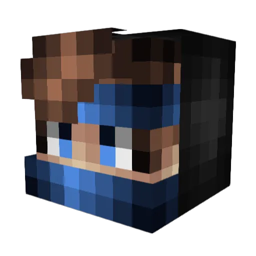 zolee200 Minecraft avatar head, 3D render
