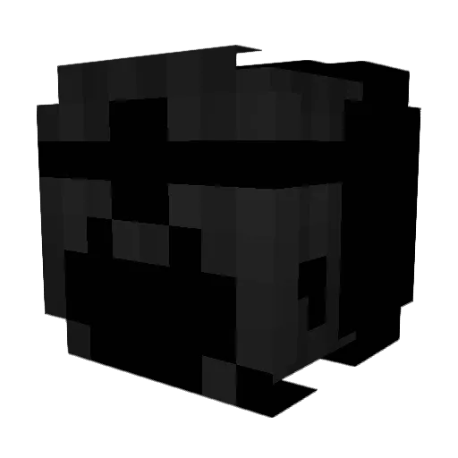 zolq Minecraft avatar head, 3D render