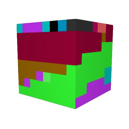 zolso Minecraft avatar head, 3D render
