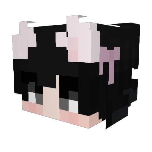 zomba__ Minecraft avatar head, 3D render