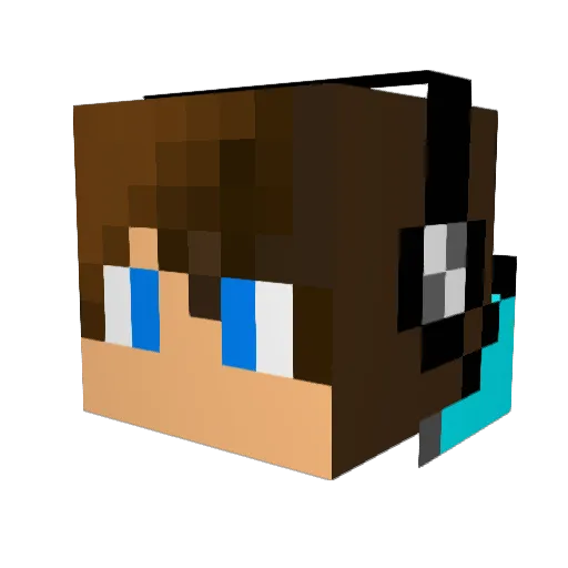 zombie2603 Minecraft avatar head, 3D render