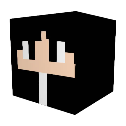 zombie6437 Minecraft avatar head, 3D render