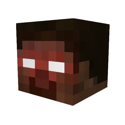 zombieGD Minecraft avatar head, 3D render