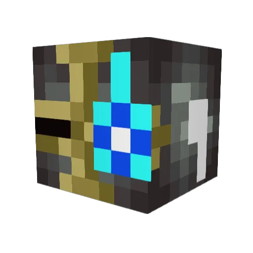 zombie_6592 Minecraft avatar head, 3D render