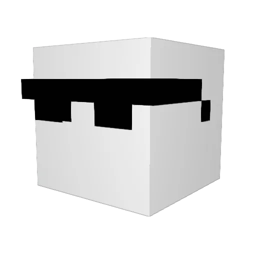 zombie_bruh1 Minecraft avatar head, 3D render