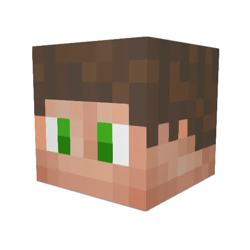zombie_freund13 Minecraft avatar head, 3D render