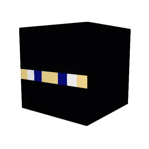 zombie_ruler Minecraft avatar head, 3D render