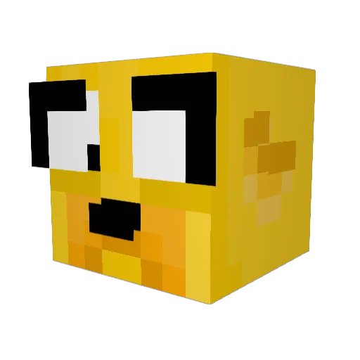 zombiechicken123 Minecraft avatar head, 3D render