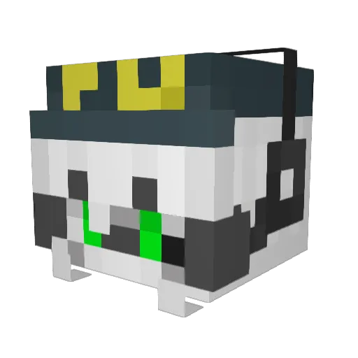 zombiedoomsday93 Minecraft avatar head, 3D render
