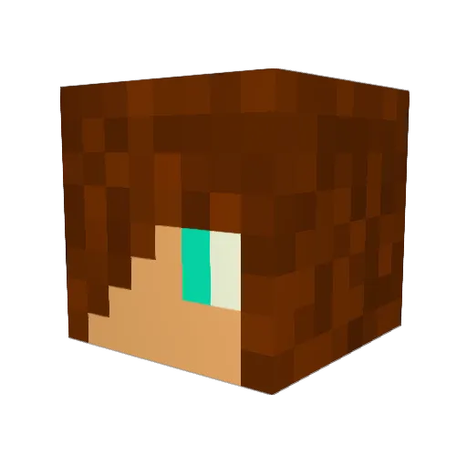 zombiehunter6457 Minecraft avatar head, 3D render