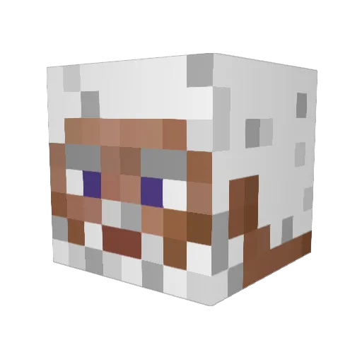 zombiejoe12 Minecraft avatar head, 3D render