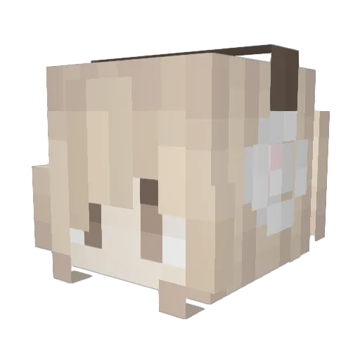 zombiek8 Minecraft avatar head, 3D render