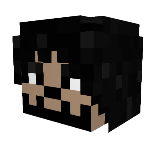 zombiekil67 Minecraft avatar head, 3D render
