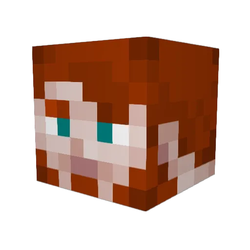zombieman7k Minecraft avatar head, 3D render