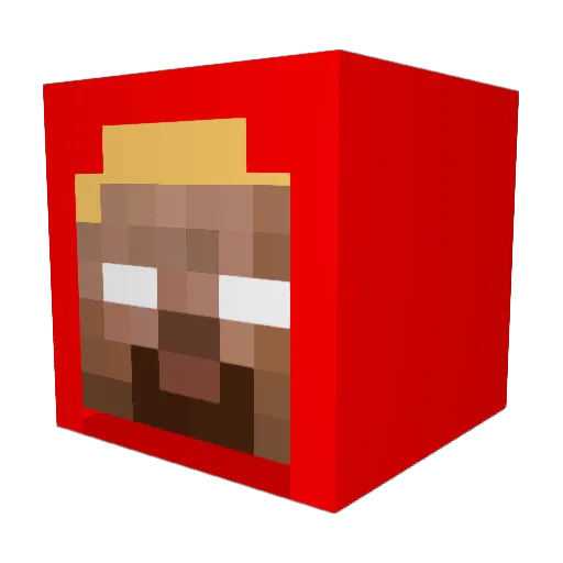 zombiereaper121 Minecraft avatar head, 3D render