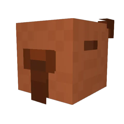 zombiescout007 Minecraft avatar head, 3D render