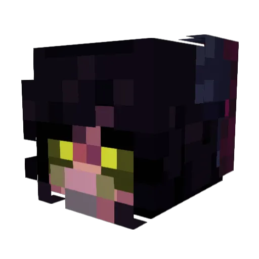 zombieseven Minecraft avatar head, 3D render